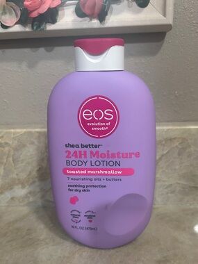 🧁EOS Lavender-Pink 24H Moisture Body Lotion - Toasted Marshmallow🧁